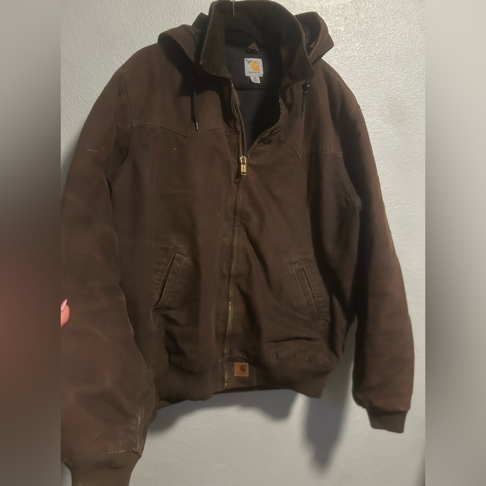 Vintage Santa Fe Carhartt jacket brown